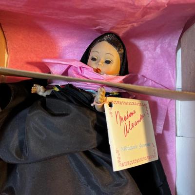 Madam Alexander Country Dolls (4) 8 " Tall: Switzerland, Spain, Egypt, Mexico (boy with large Hat) 