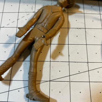 Vintage Toys: Car, Cowboy, Robot, Baseball 