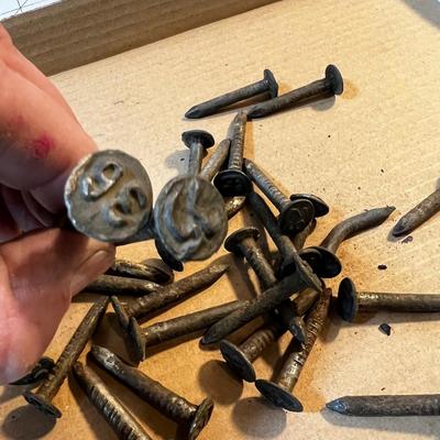 AWESOME!!!! Railroad Tie Date Nails 