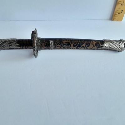 Dragon design sword / Knife with Sheath