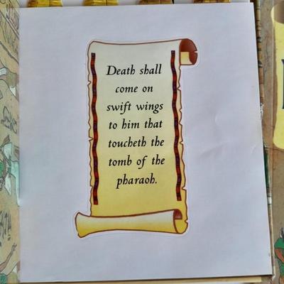 Lift the lid on Mummies Treasure filled kit with Two books on Mummies