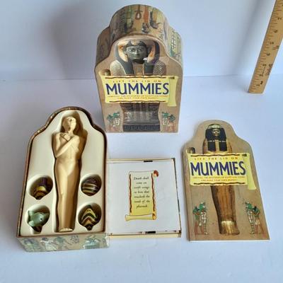 Lift the lid on Mummies Treasure filled kit with Two books on Mummies