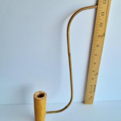 Missouri Corn Cob pipe Meerschaum and Corn Cob pipe with a long stem