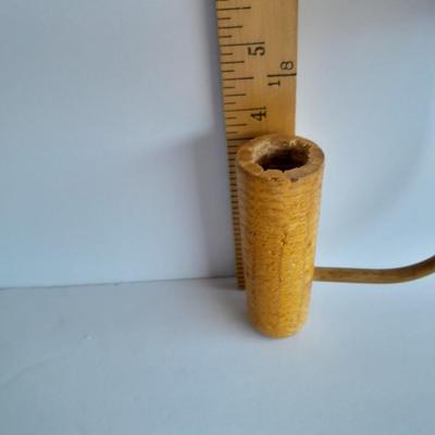 Missouri Corn Cob pipe Meerschaum and Corn Cob pipe with a long stem