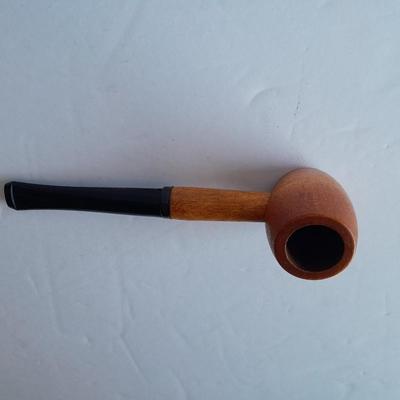 Wolf tobacco pipe and Missouri Hardwood Meerschaum wooden tobacco pipe