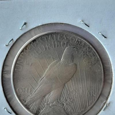 1923 S Peace Dollar