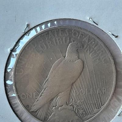 1922 D Peace Dollar