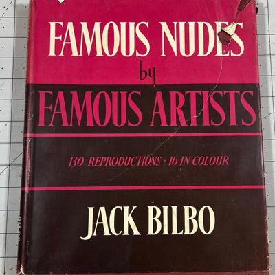 Book Famous Nudes by Famous Artists, Dated 1946 
