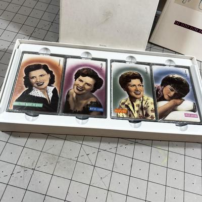 Patsy Cline (4) New Sealed Cassette Tapes 