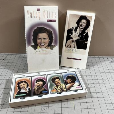 Patsy Cline (4) New Sealed Cassette Tapes 