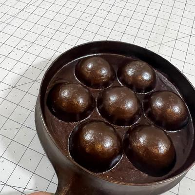 Cast Iron Ebelskiver Pan 