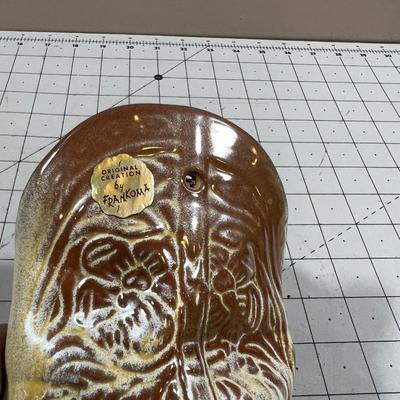 Frankoma Cowboy Boot Planter