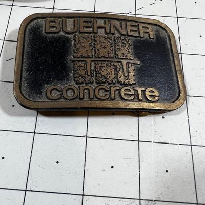 3 Vintage Belt Buckles Brass Including West Valley Police