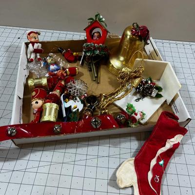 Vintage: Box top of Christmas Do-Das, Plus the Original Elf on the Shelf (this is the one that started that whole thing!) 