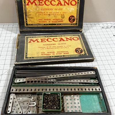 MECCANO Accessory Outfit (like Erector ) Set 2A and 3A 