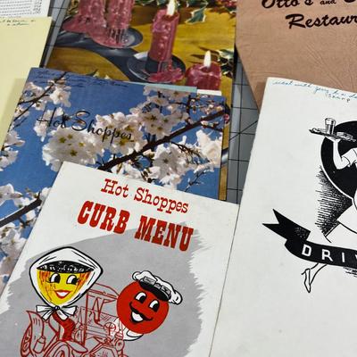 GREAT Collection of Salt Lake City Menus Circa 1950's 