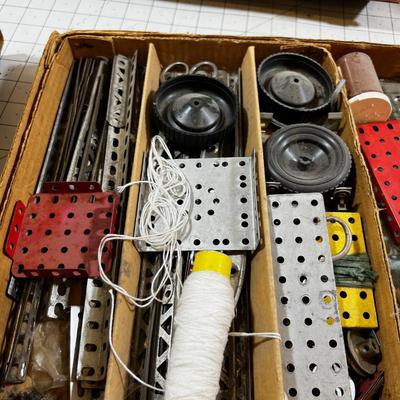 3 Separate Erector Sets 