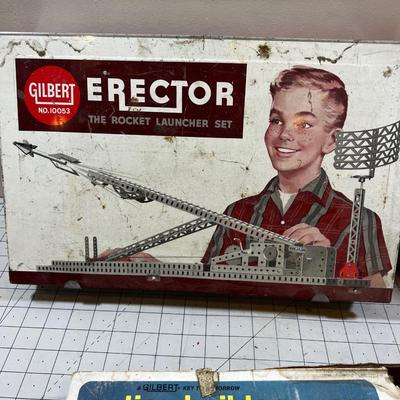 3 Separate Erector Sets 