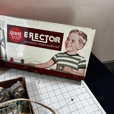 3 Separate Erector Sets 
