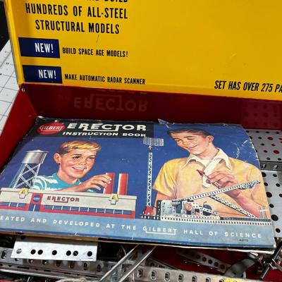 3 Separate Erector Sets 