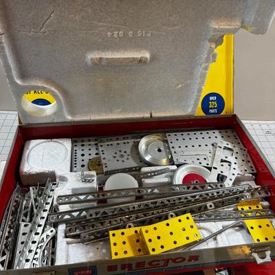 3 Separate Erector Sets 