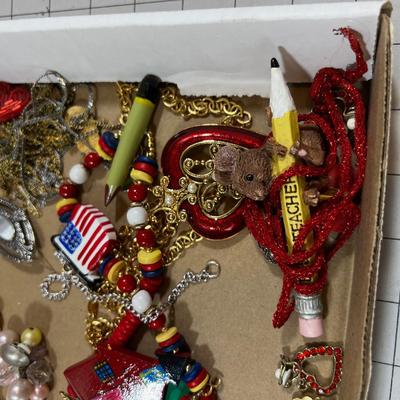 Tray of Custom Jewelry; Faux Pearl etc. 