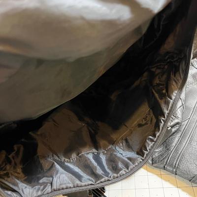 2  Black CARROLL Leather Bags 