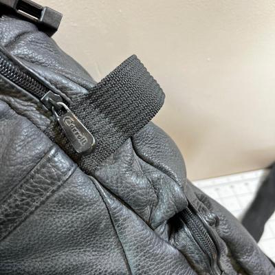 2  Black CARROLL Leather Bags 