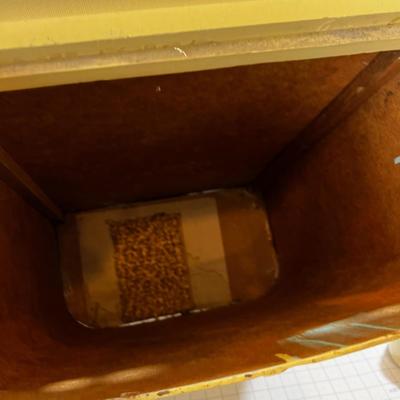 Vintage Hamper with Cute Deer