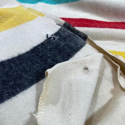 Marked "Polar Star" by JC PENNEY CO. Hudson Bay Blanket