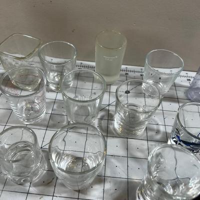 Large Lot of Shot Glasses