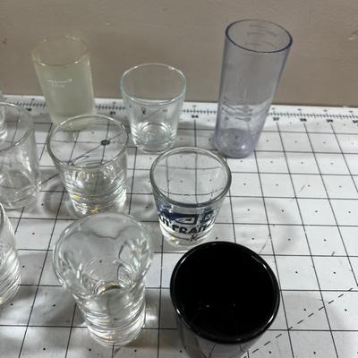 Large Lot of Shot Glasses