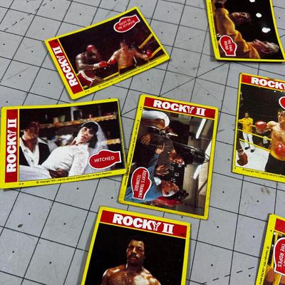 Rocky II Trading Cards 