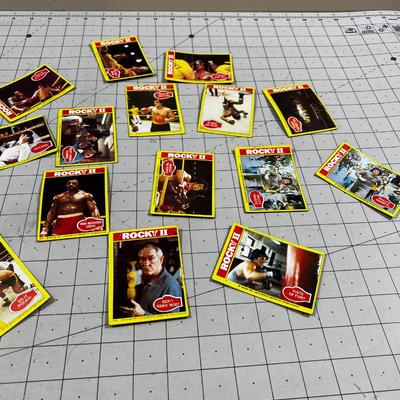 Rocky II Trading Cards 