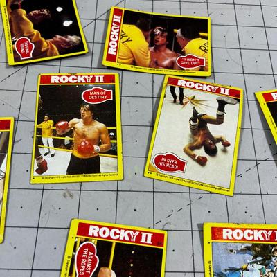 Rocky II Trading Cards 