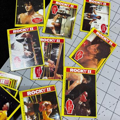 Rocky II Trading Cards 