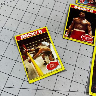 Rocky II Trading Cards 