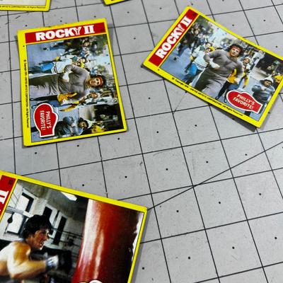 Rocky II Trading Cards 