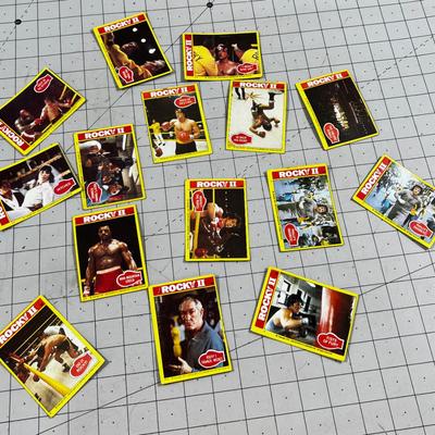 Rocky II Trading Cards 