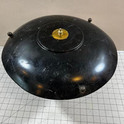 Vintage Outdoor Light Post Fixture, GLASS