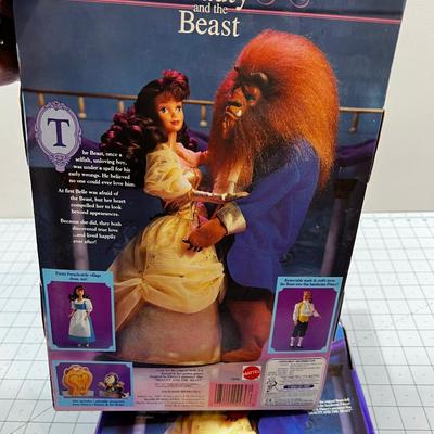 Beauty and the Beast Disney Barbies 
