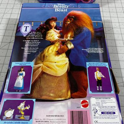 Beauty and the Beast Disney Barbies 