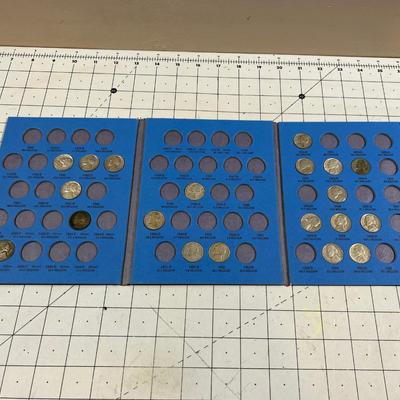 Nickle Book 40's to 1961 Partial 