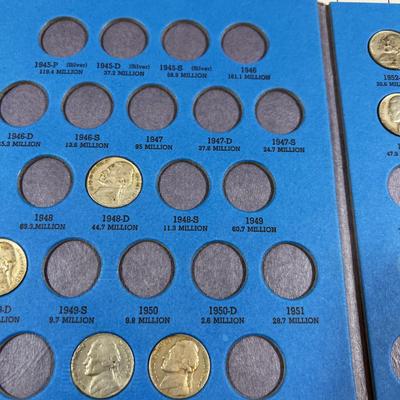 Nickle Book 40's to 1961 Partial 