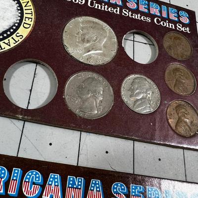 1968 and 1969 Partial Coin Sets 
