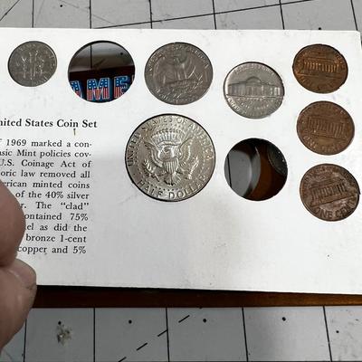 1968 and 1969 Partial Coin Sets 