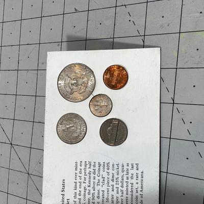 1964 Silver Coin Set 