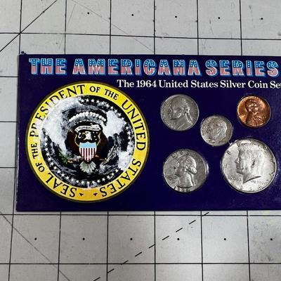 1964 Silver Coin Set 