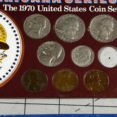 1965 and 1970 Circulated Coin Sets 
