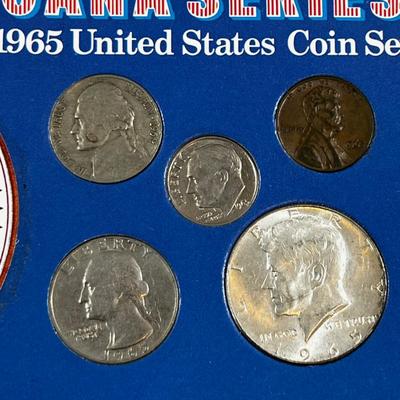 1965 and 1970 Circulated Coin Sets 
